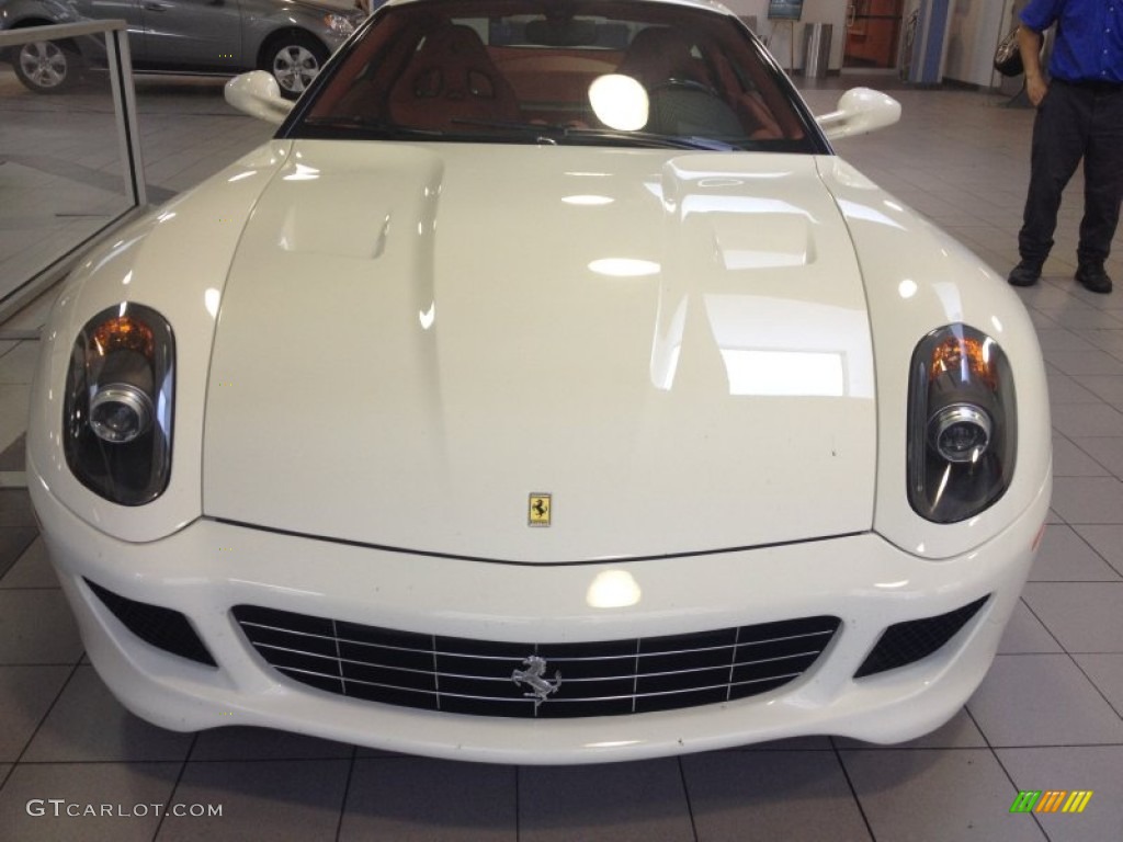 White Avus 2009 Ferrari 599 GTB Fiorano Standard 599 GTB Fiorano Model Exterior Photo #65924186