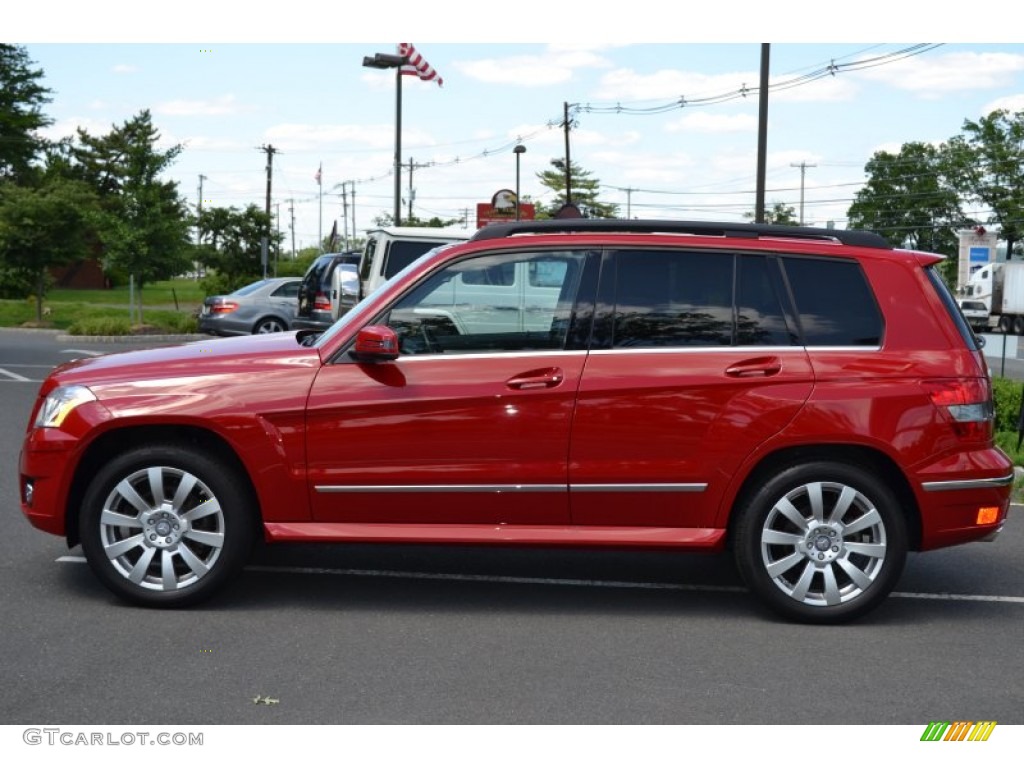 Mars Red 2010 Mercedes-Benz GLK 350 4Matic Exterior Photo #65925143