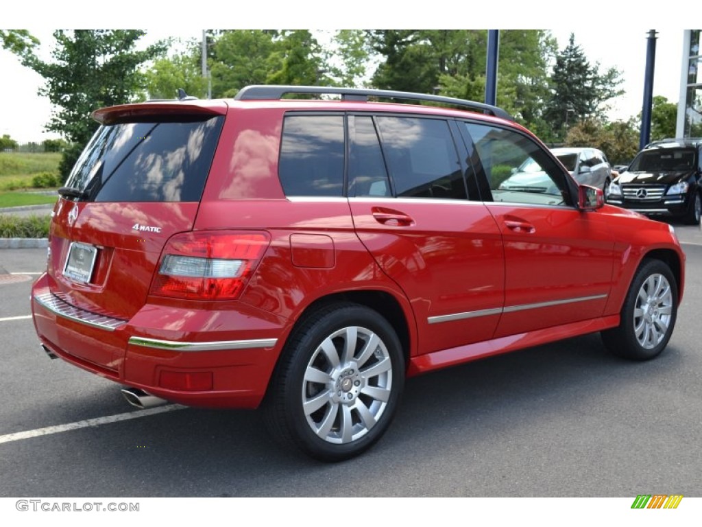 Mars Red 2010 Mercedes-Benz GLK 350 4Matic Exterior Photo #65925173