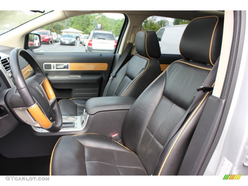 Ebony Black Interior 2009 Lincoln MKX AWD Photo #65925459