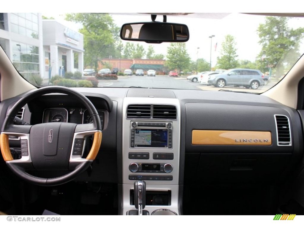 2009 Lincoln MKX AWD Ebony Black Dashboard Photo #65925494