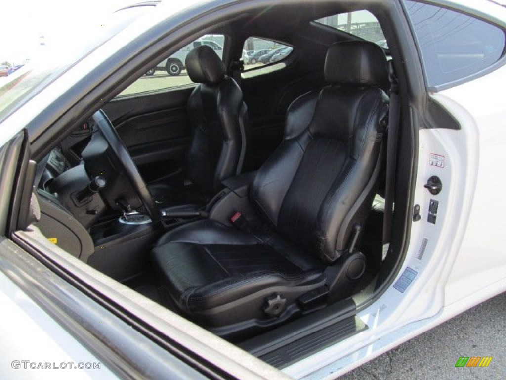 Black Interior 2003 Hyundai Tiburon GT V6 Photo #65925698