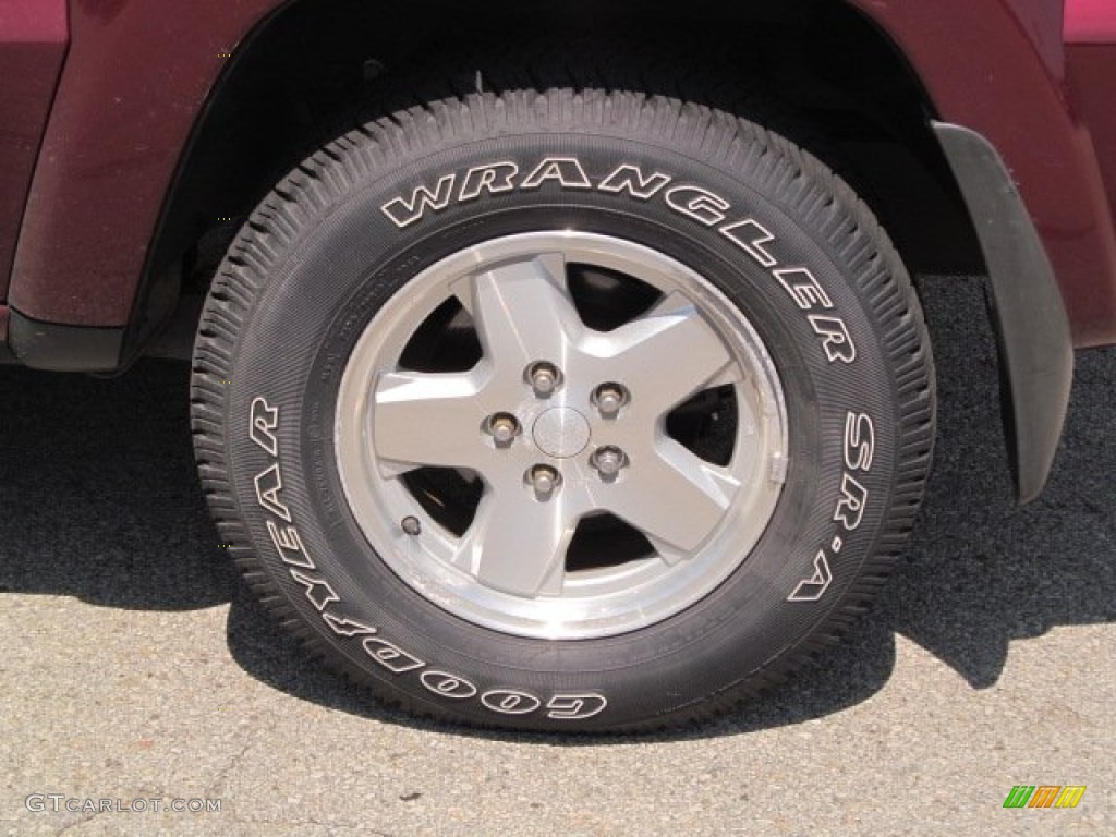 2003 Liberty Limited 4x4 - Dark Garnet Red Pearl / Dark Slate Gray photo #3