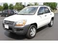 2008 Clear White Kia Sportage LX  photo #1