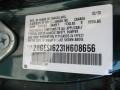 2001 Honda Civic DX Sedan Info Tag