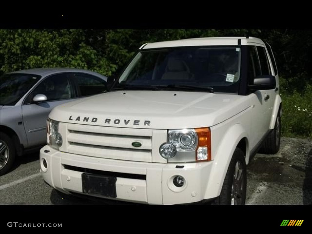 2009 LR3 HSE - Alaska White / Almond photo #1