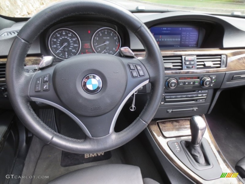 2007 3 Series 335i Convertible - Space Gray Metallic / Black photo #13