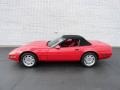 1992 Bright Red Chevrolet Corvette Convertible  photo #21