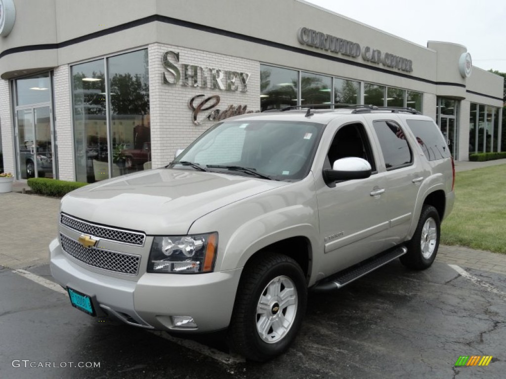 2008 Tahoe LT 4x4 - Silver Birch Metallic / Ebony photo #1