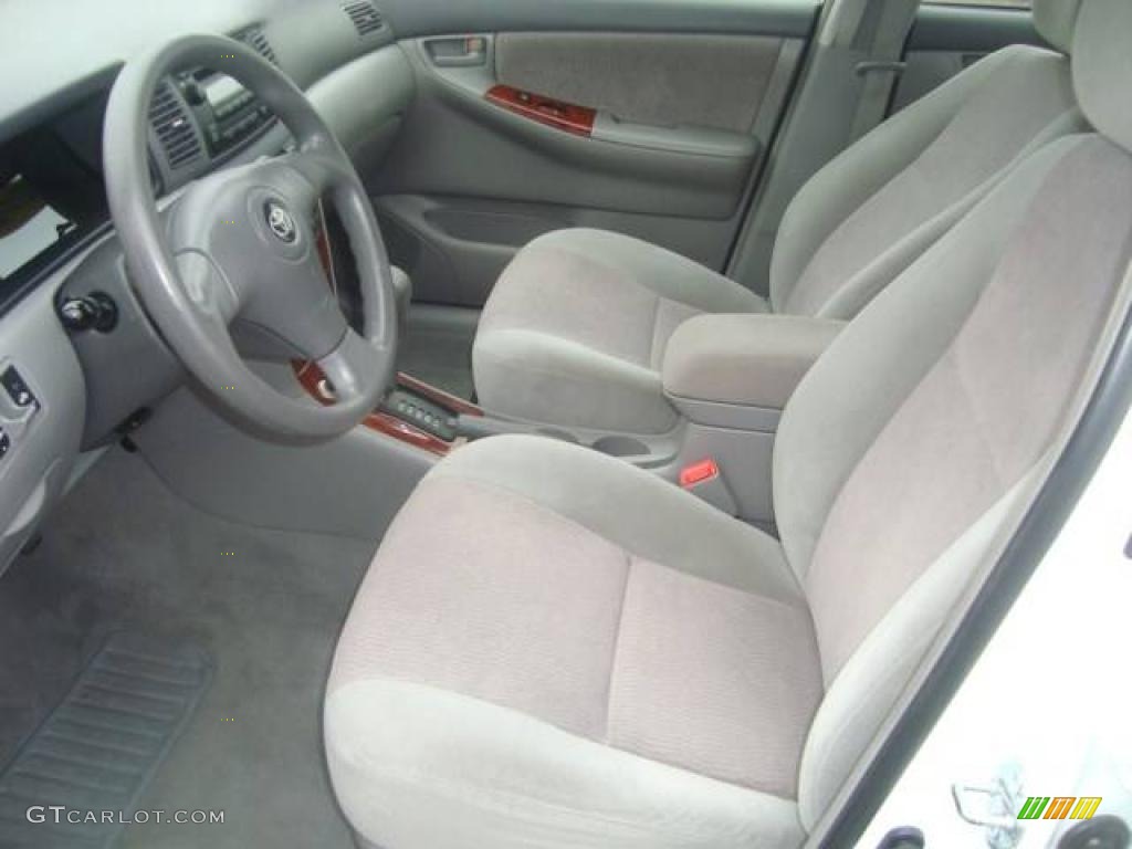 2007 Corolla LE - Super White / Stone photo #10