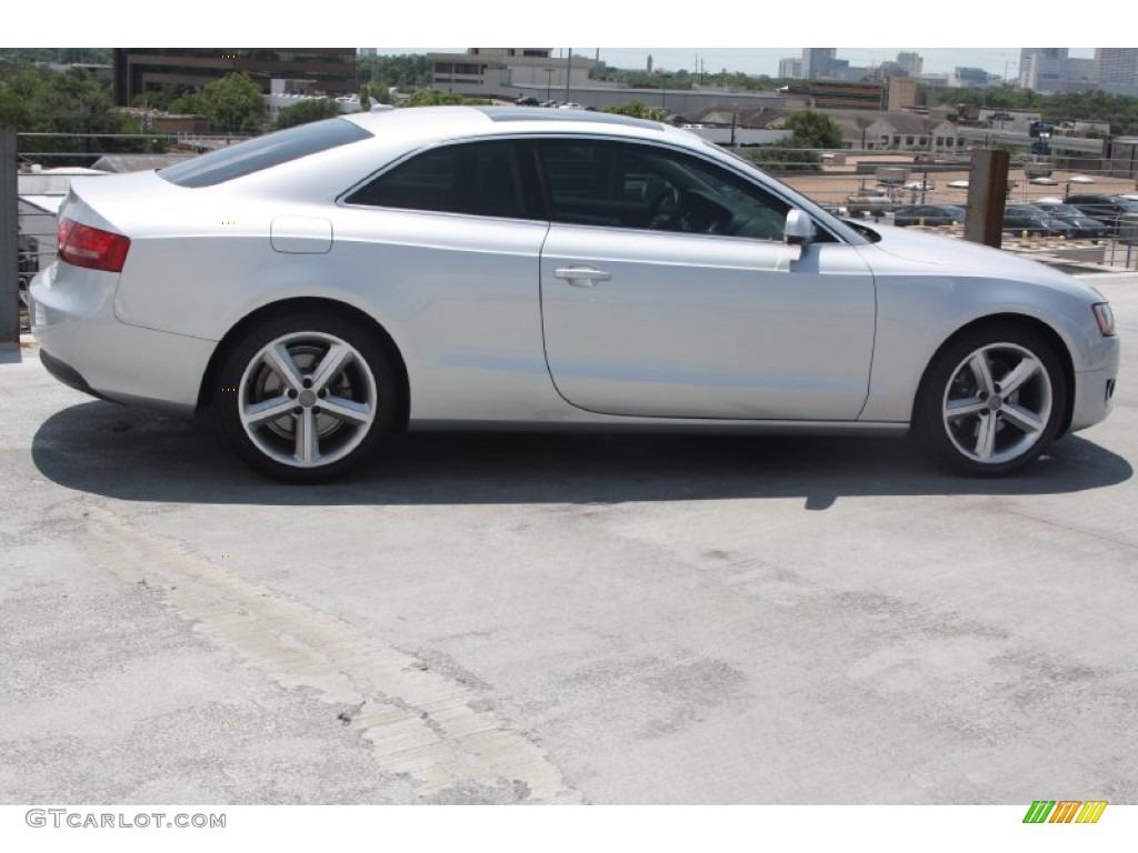 Ice Silver Metallic 2010 Audi A5 2.0T quattro Coupe Exterior Photo #65928804