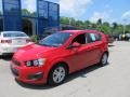 2012 Victory Red Chevrolet Sonic LT Hatch  photo #1