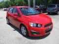 2012 Victory Red Chevrolet Sonic LT Hatch  photo #5