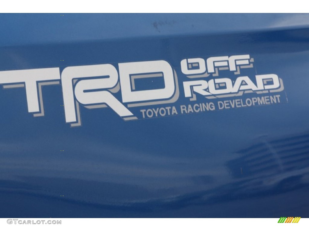 2008 Tundra SR5 TRD Double Cab 4x4 - Blue Streak Metallic / Black photo #9