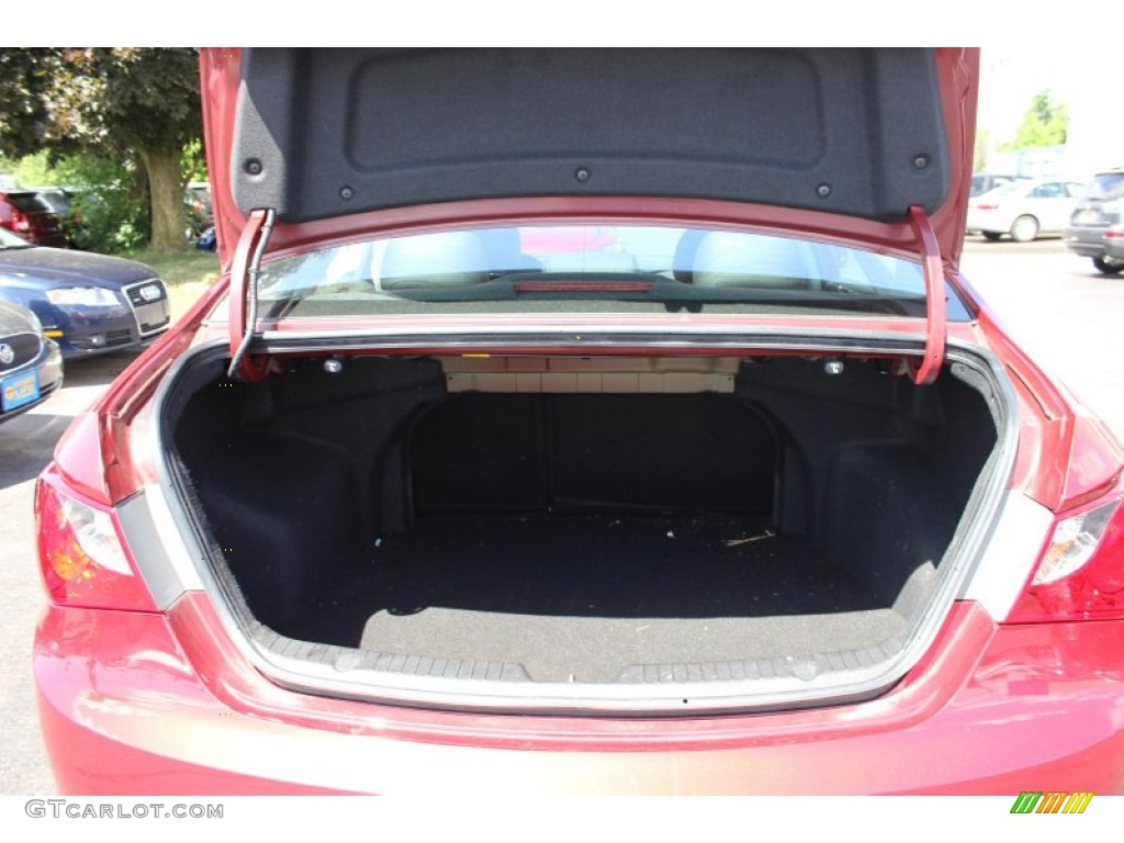 2011 Sonata SE - Venetian Red / Gray photo #12