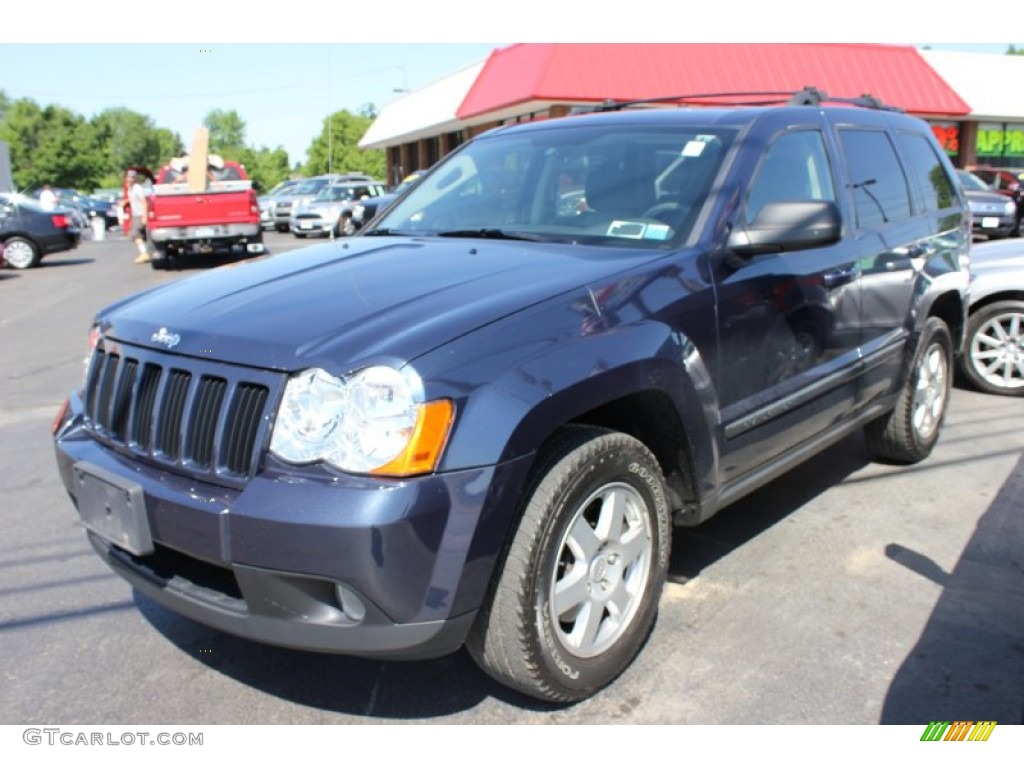 2009 Grand Cherokee Laredo 4x4 - Modern Blue Pearl / Medium Slate Gray/Dark Slate Gray photo #1