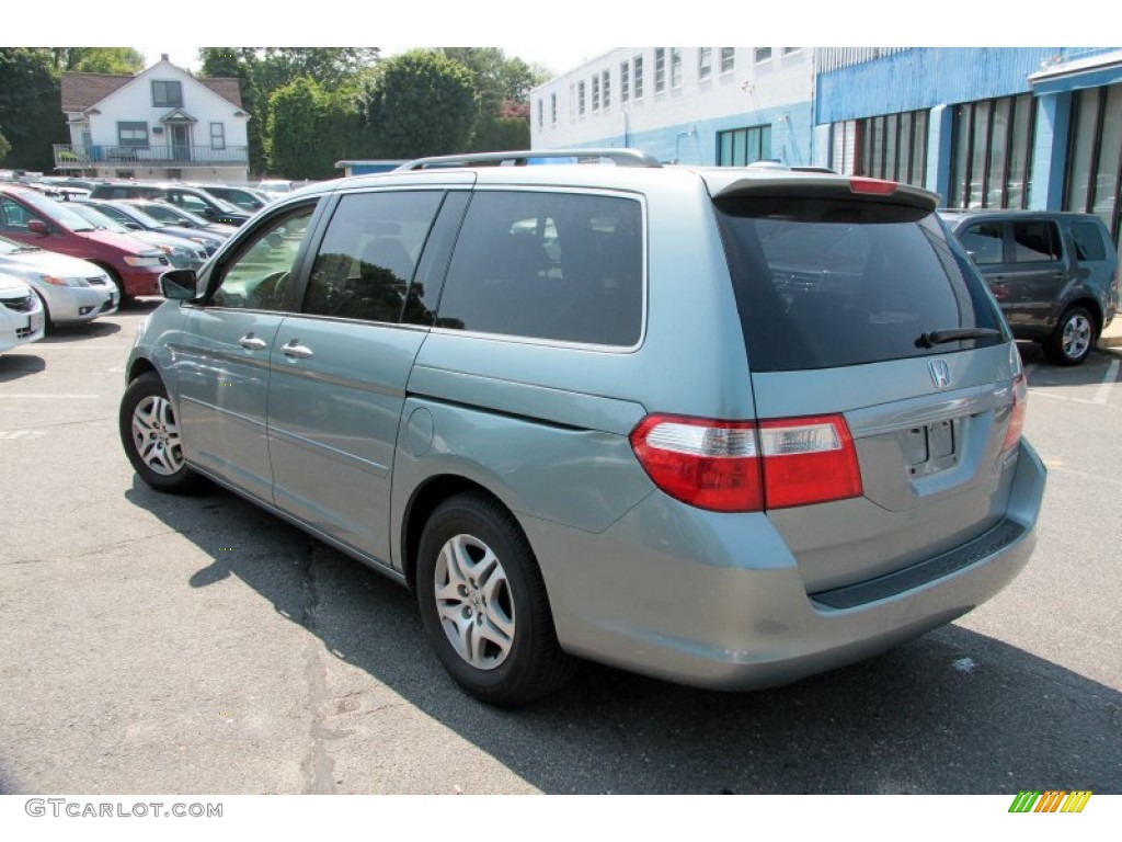 2005 Odyssey EX-L - Slate Green Metallic / Gray photo #11