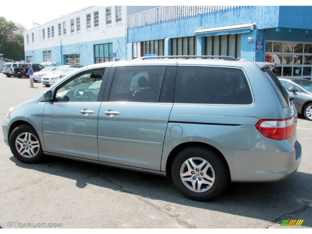 2005 Odyssey EX-L - Slate Green Metallic / Gray photo #12
