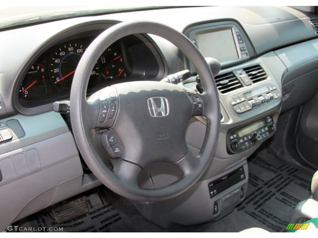 2005 Odyssey EX-L - Slate Green Metallic / Gray photo #16