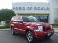 2008 Red Rock Crystal Pearl Jeep Liberty Sport  photo #1