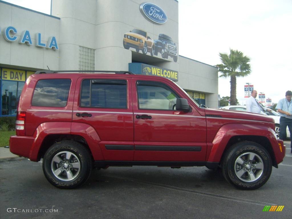 2008 Liberty Sport - Red Rock Crystal Pearl / Pastel Slate Gray photo #2