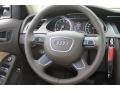 Velvet Beige/Moor Brown 2013 Audi A4 2.0T Sedan Steering Wheel