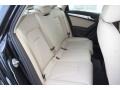 Velvet Beige/Moor Brown Rear Seat Photo for 2013 Audi A4 #65930553