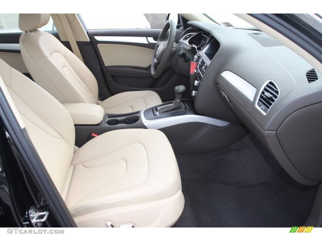 Velvet Beige/Moor Brown Interior 2013 Audi A4 2.0T Sedan Photo #65930573