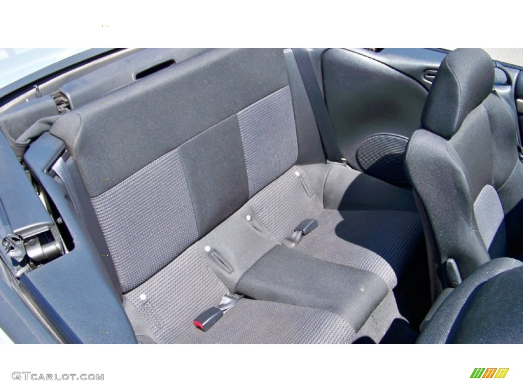 2005 Mitsubishi Eclipse Spyder GS Rear Seat Photos