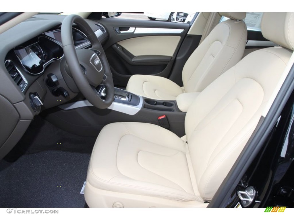 Velvet Beige/Moor Brown Interior 2013 Audi A4 2.0T Sedan Photo #65930723