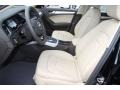 Velvet Beige/Moor Brown Front Seat Photo for 2013 Audi A4 #65930723