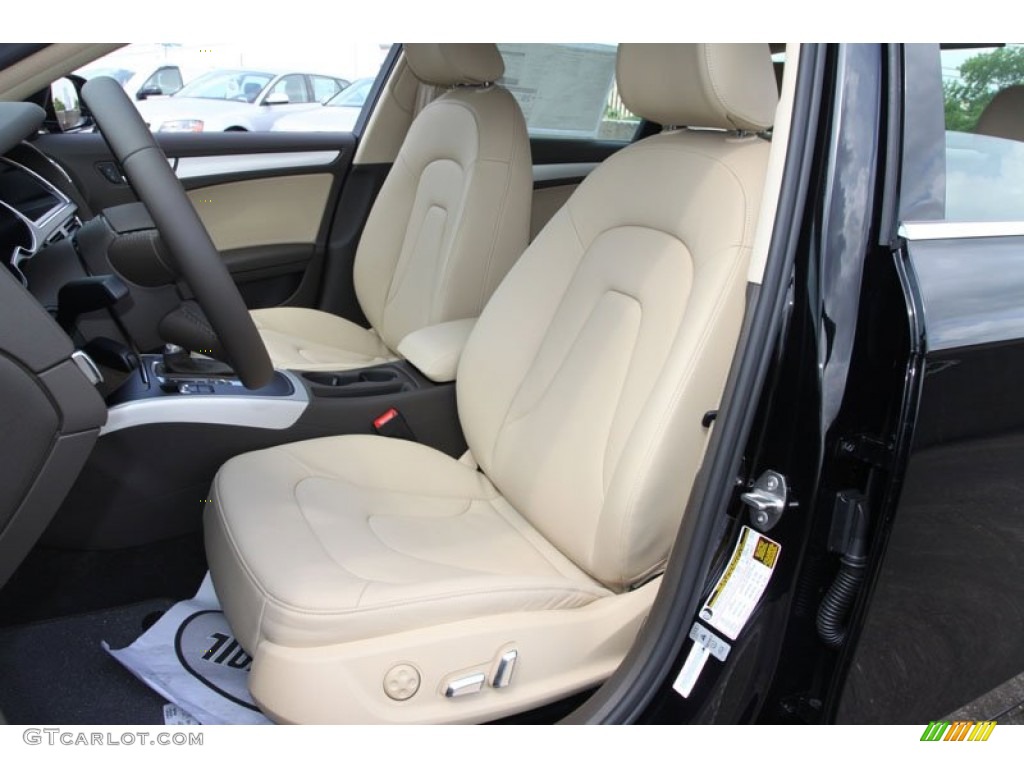 Velvet Beige/Moor Brown Interior 2013 Audi A4 2.0T Sedan Photo #65930993