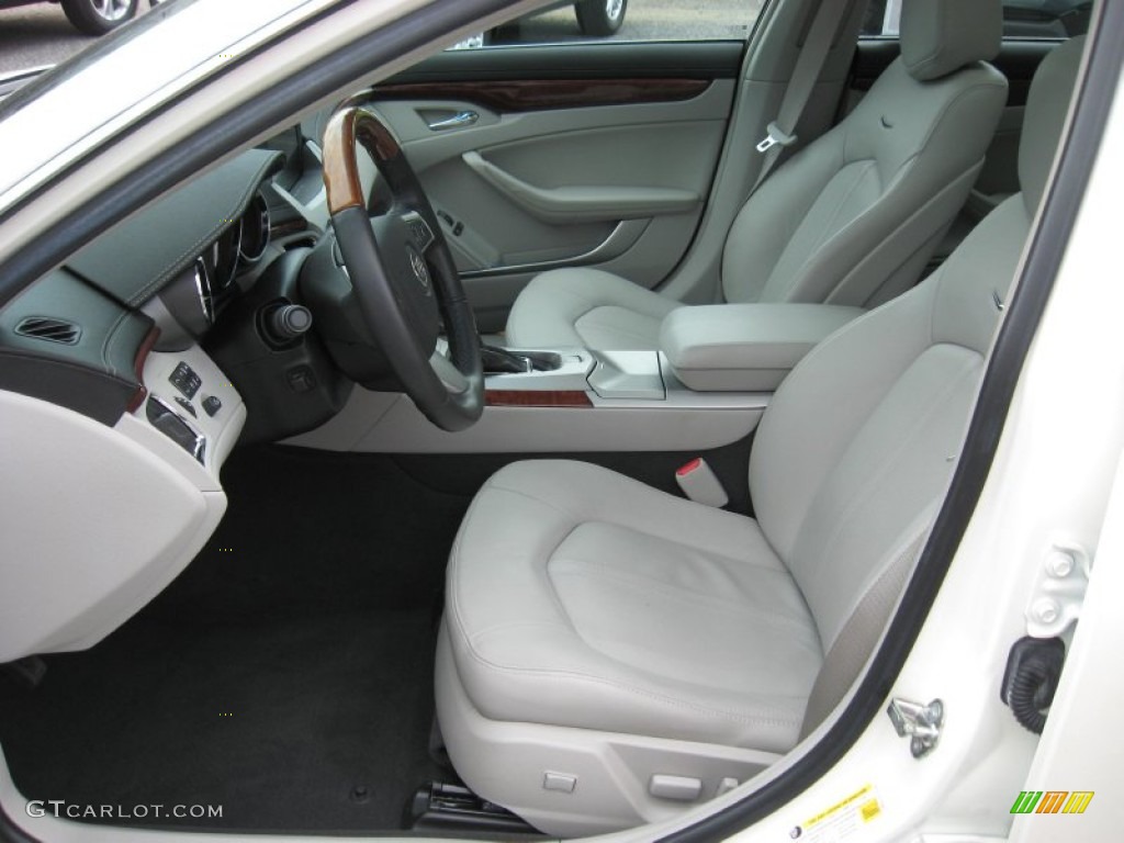 Light Titanium/Ebony Interior 2010 Cadillac CTS 4 3.6 AWD Sport Wagon Photo #65931185