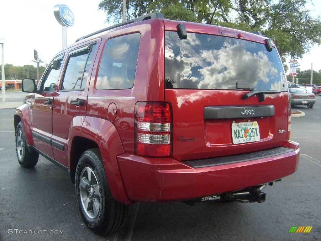 2008 Liberty Sport - Red Rock Crystal Pearl / Pastel Slate Gray photo #5