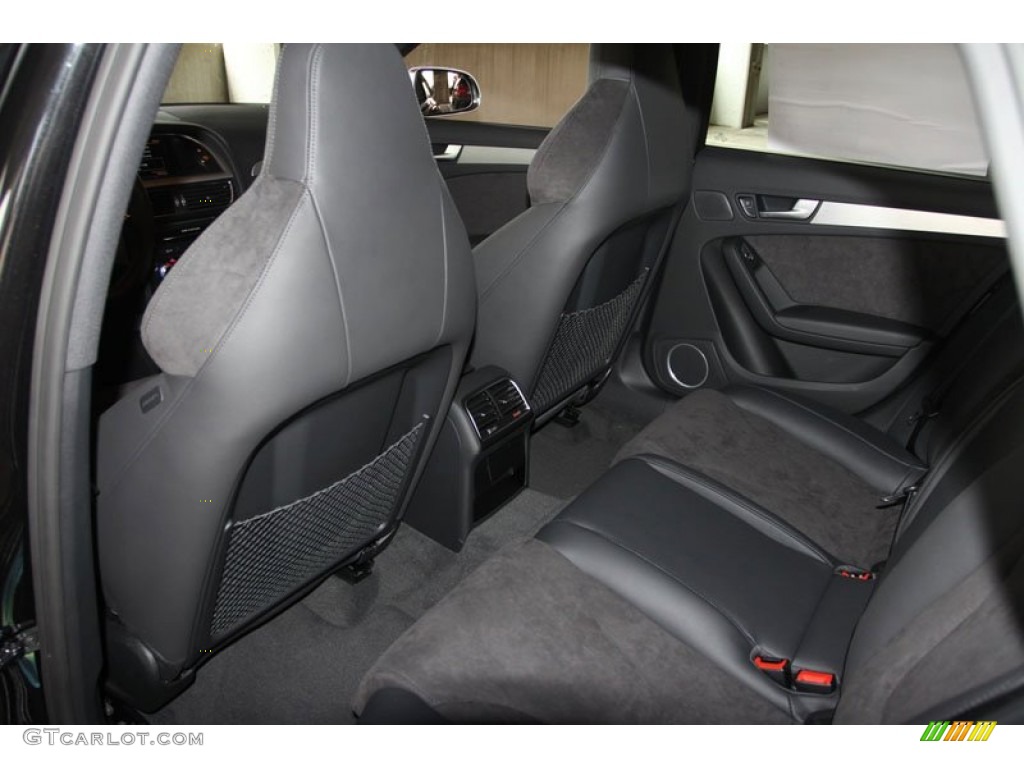 Black Interior 2013 Audi S4 3.0T quattro Sedan Photo #65931925