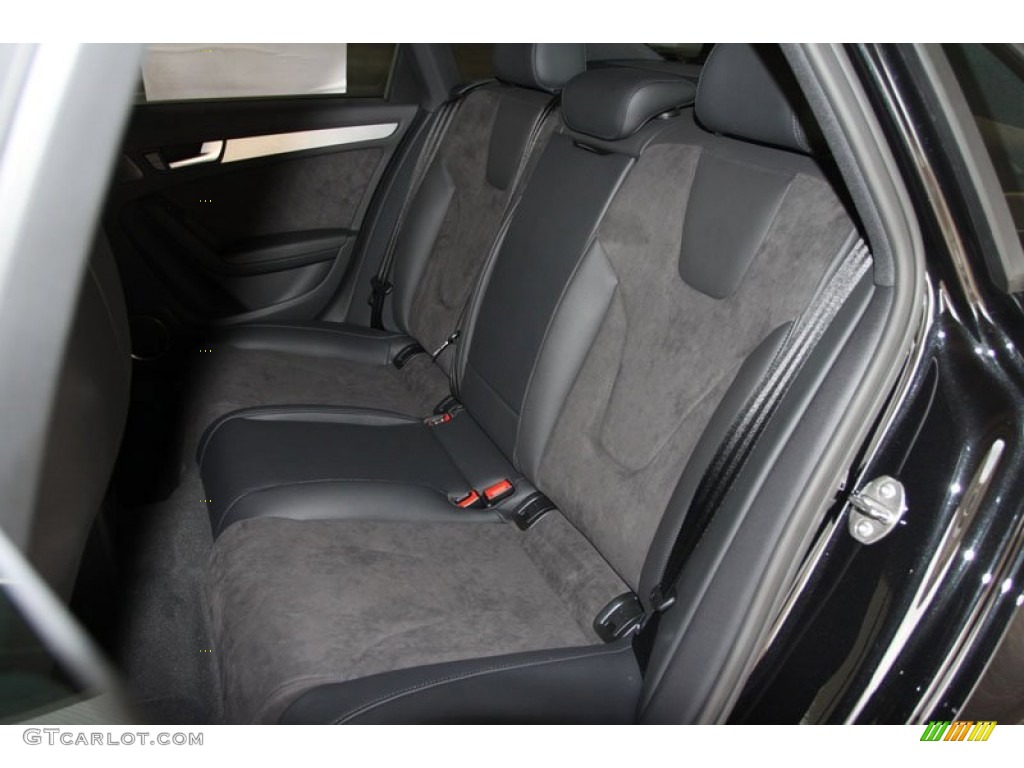 Black Interior 2013 Audi S4 3.0T quattro Sedan Photo #65931933