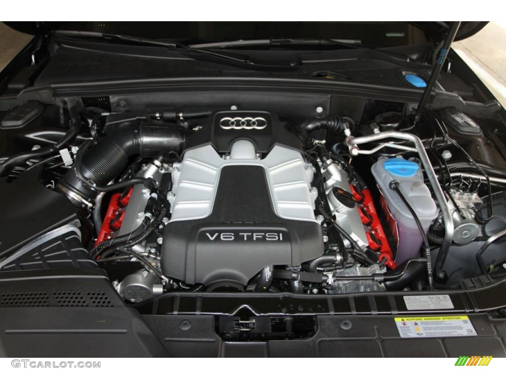 2013 Audi S4 3.0T quattro Sedan 3.0 Liter FSI Supercharged DOHC 24-Valve VVT V6 Engine Photo #65932046