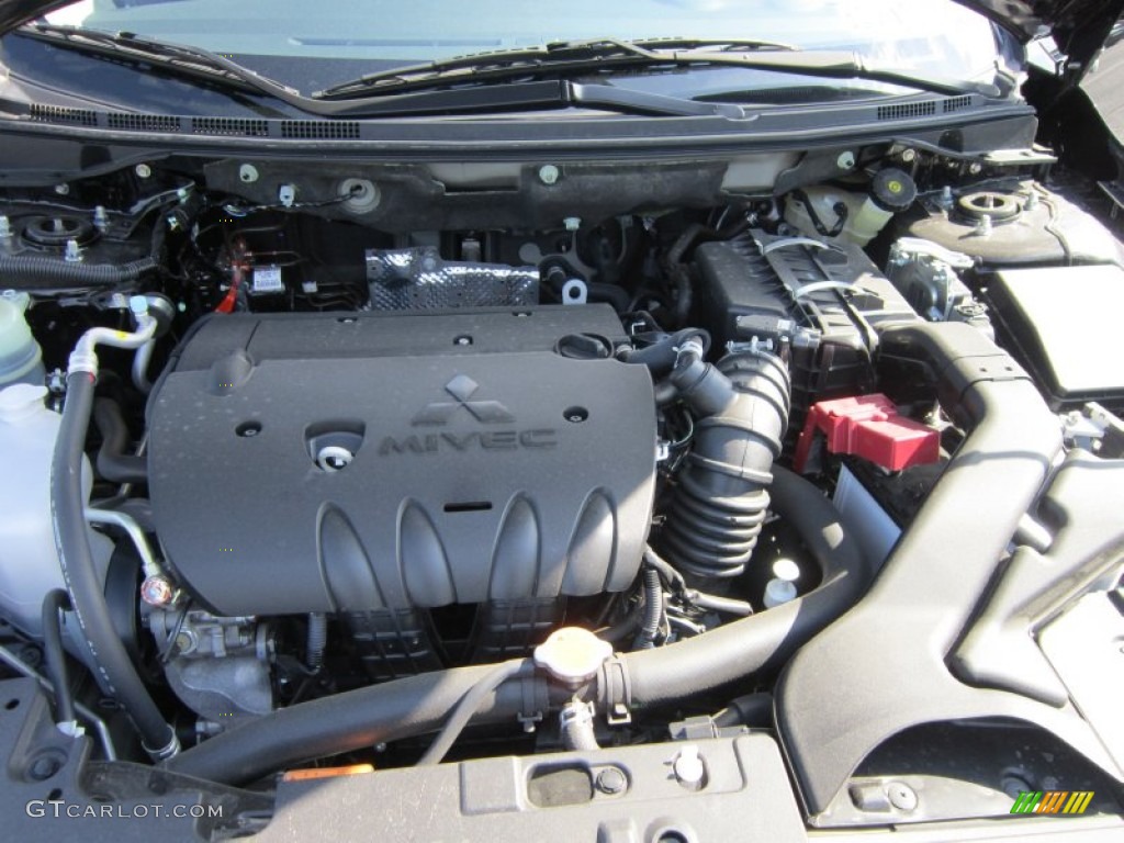 2012 Mitsubishi Lancer SE AWD 2.4 Liter DOHC 16-Valve MIVEC 4 Cylinder Engine Photo #65932055