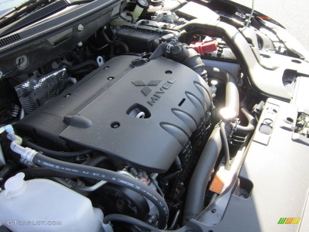 2012 Mitsubishi Lancer SE AWD 2.4 Liter DOHC 16-Valve MIVEC 4 Cylinder Engine Photo #65932064