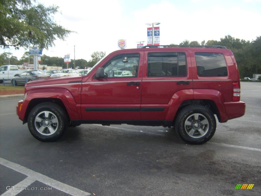 2008 Liberty Sport - Red Rock Crystal Pearl / Pastel Slate Gray photo #6