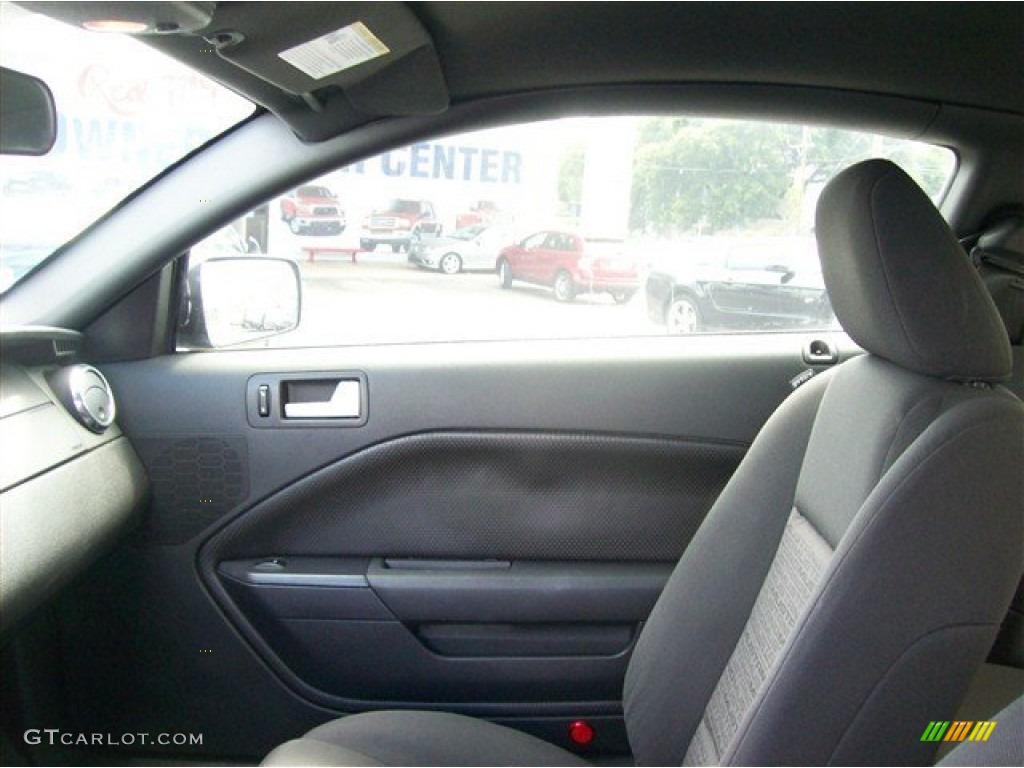 2009 Mustang V6 Coupe - Vista Blue Metallic / Dark Charcoal photo #4