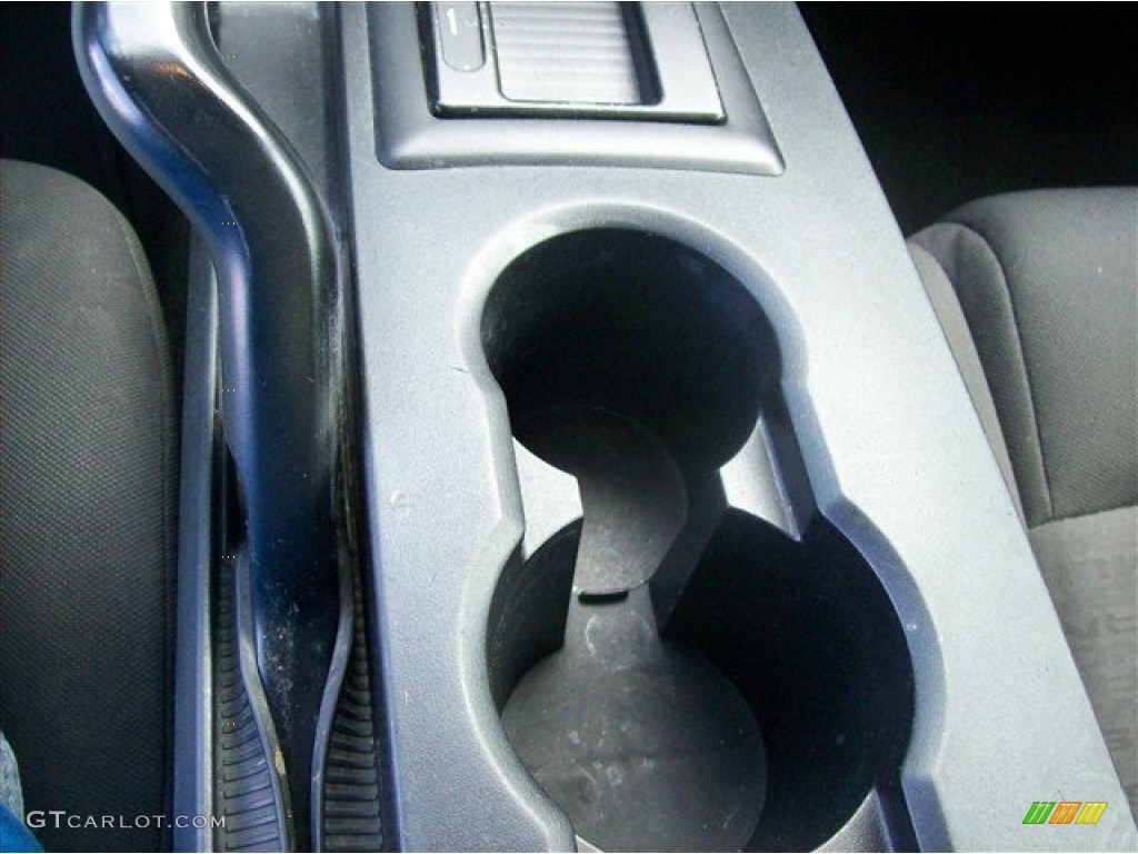 2009 Mustang V6 Coupe - Vista Blue Metallic / Dark Charcoal photo #8