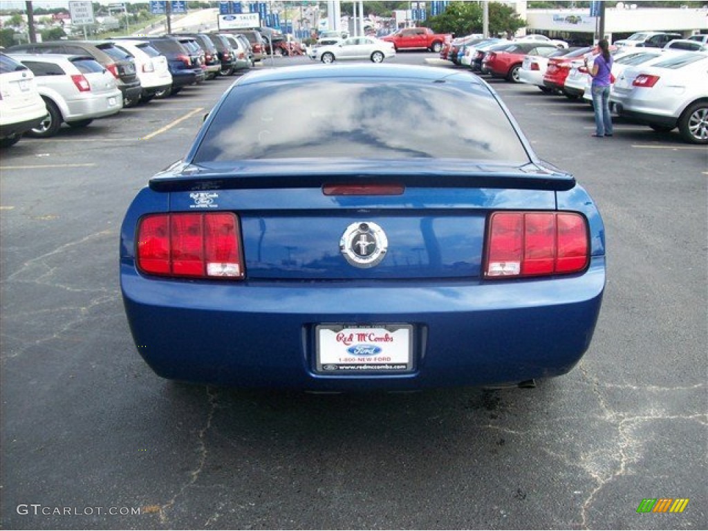 2009 Mustang V6 Coupe - Vista Blue Metallic / Dark Charcoal photo #19