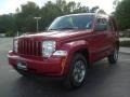2008 Red Rock Crystal Pearl Jeep Liberty Sport  photo #7