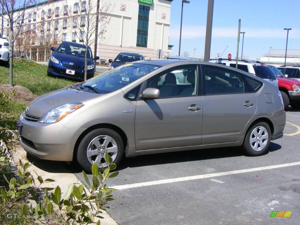 2007 Prius Hybrid - Driftwood Pearl / Bisque Beige photo #1