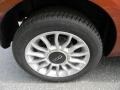 2012 Rame (Copper Orange) Fiat 500 c cabrio Lounge  photo #3