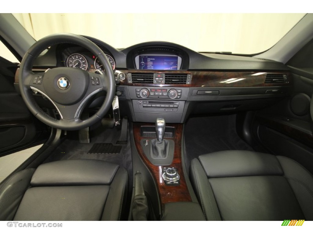 2011 3 Series 335i Coupe - Jet Black / Black photo #5