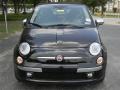 2012 Nero (Black) Fiat 500 c cabrio Lounge  photo #2