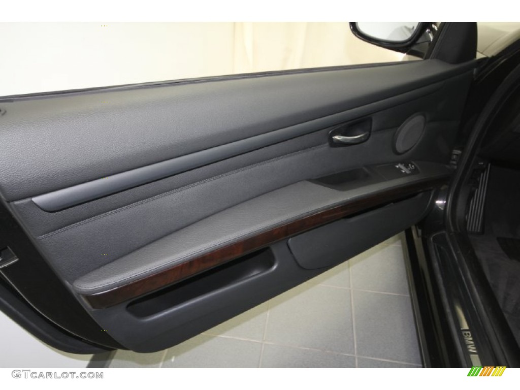 2011 3 Series 335i Coupe - Jet Black / Black photo #16