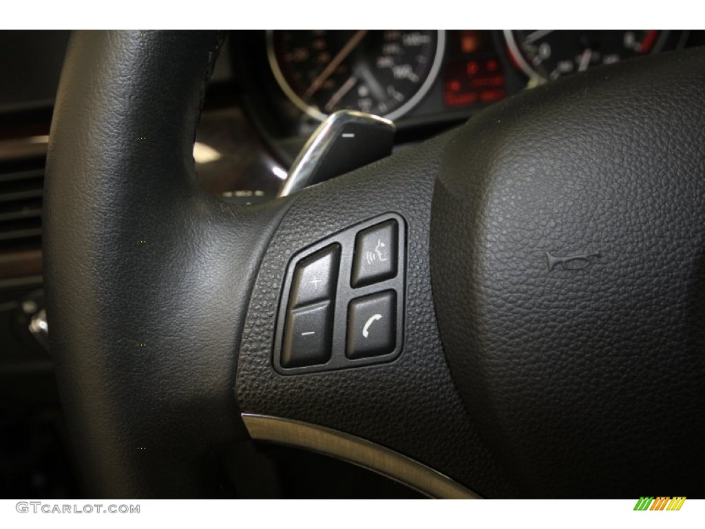 2011 3 Series 335i Coupe - Jet Black / Black photo #29
